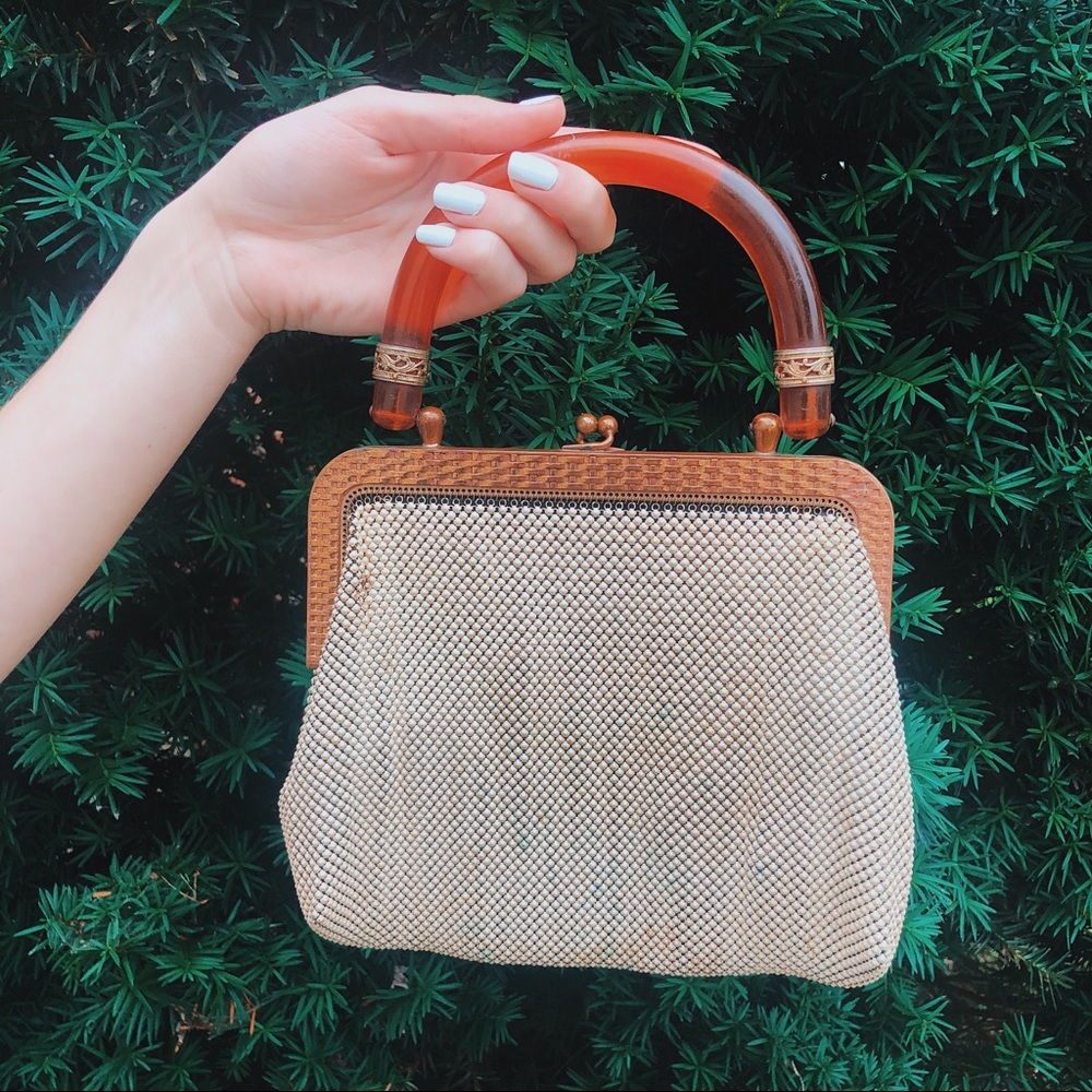 Vintage whiting and Davis co metal mesh bag🤩🤩